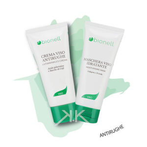 Bionell maschera idratante 100ml + crema viso antirughe bionell_kosmetika_